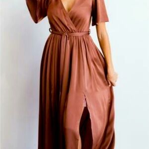 Kristina dress Baltic Born, dusty rose